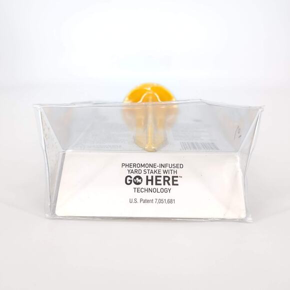 Out! PetCare Yellow Puppy/Dog Training Post Outdoor Potty Training Aid- New READ - Picture 3 of 15